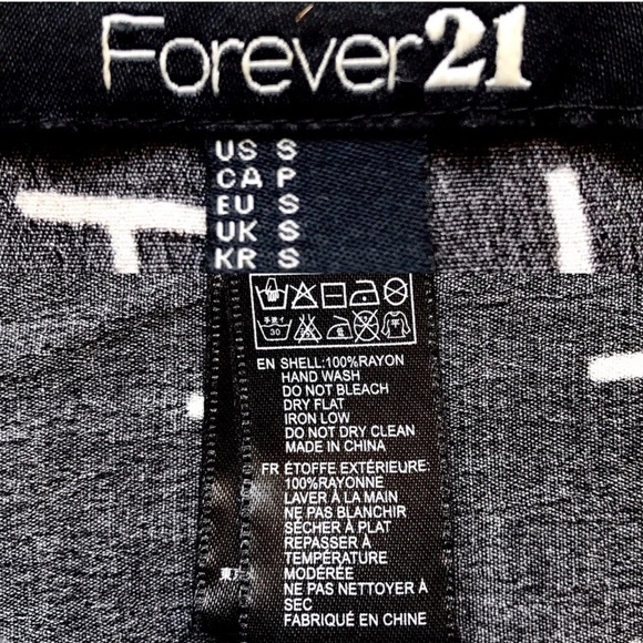 XXI contrast print tunic shirt - Picture 5 of 5